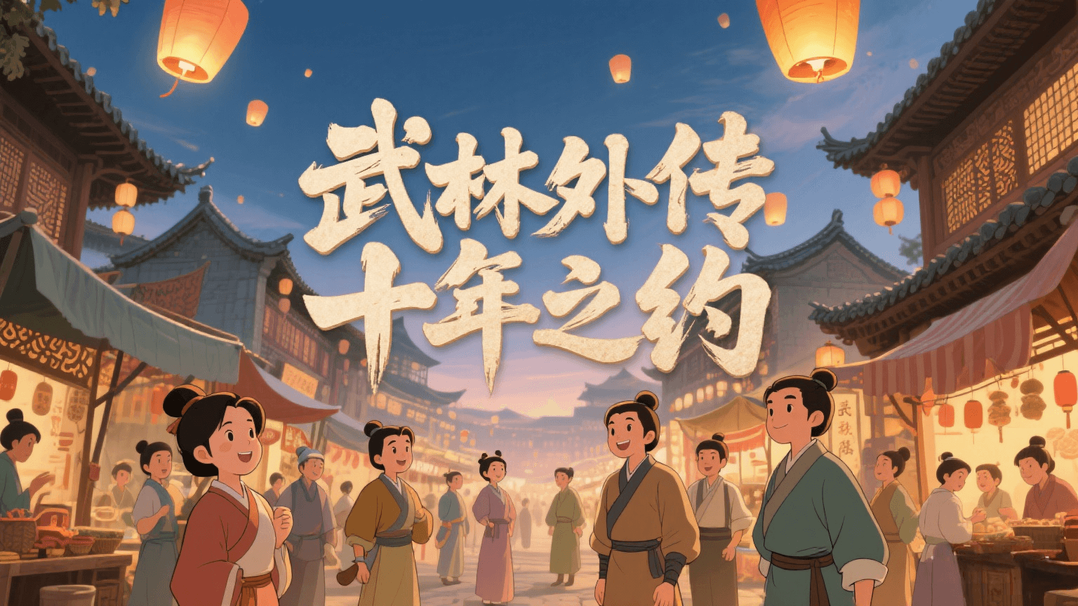 《武林外传十年之约》手游：不正经江湖，十年爆笑情怀再出发！(图1)
